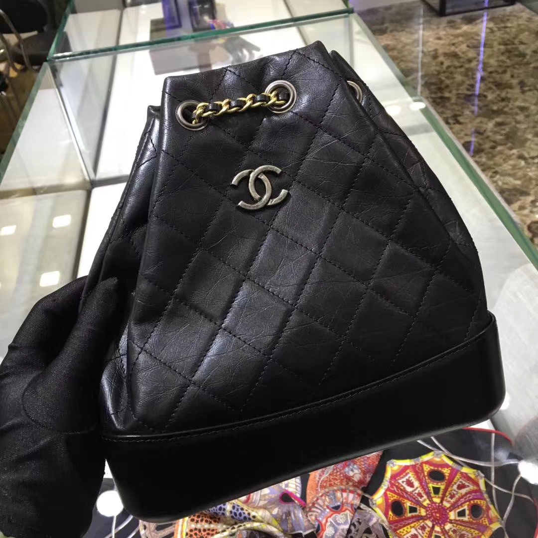 Chanel 香奈儿 流浪背包包 黑色 少量现货