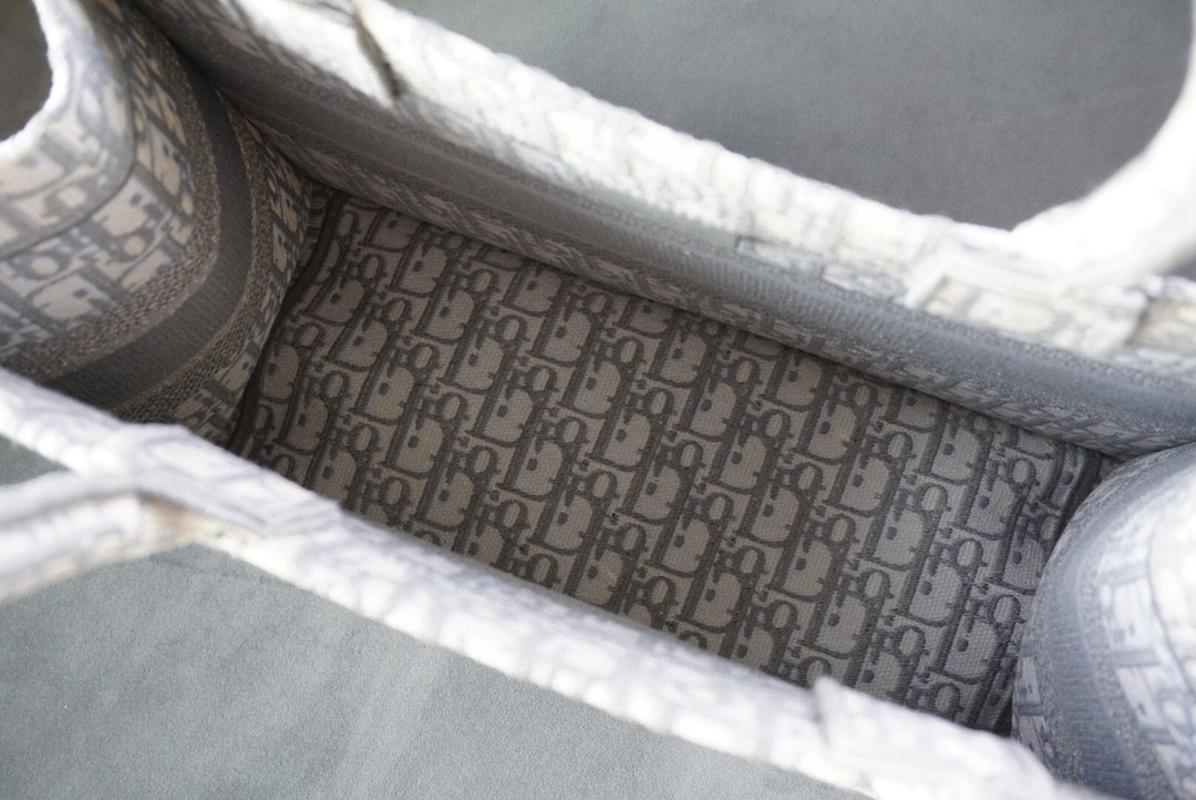 DIOR迪奥 购物袋 布纹灰 36.5cm 日常 上班 通勤完美契合！