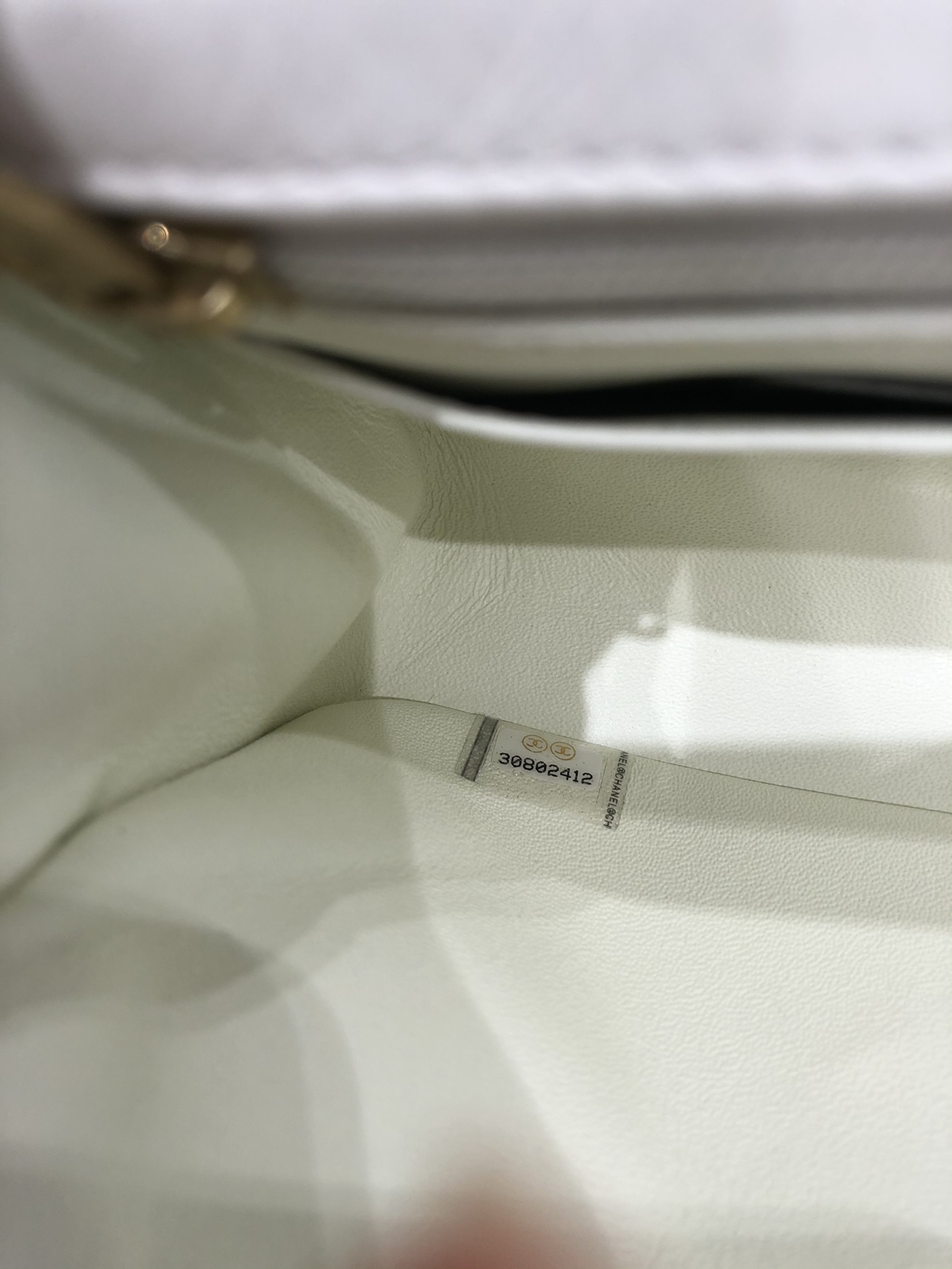 香奈儿 Chanel  2.55mini  奶白色超好看原厂进口皮料 原厂配件 《真品级》