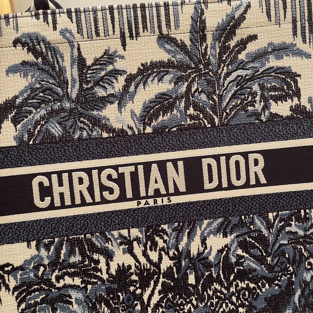 Dior 迪奥 购物袋 椰林 大号 充满热带雨林风情