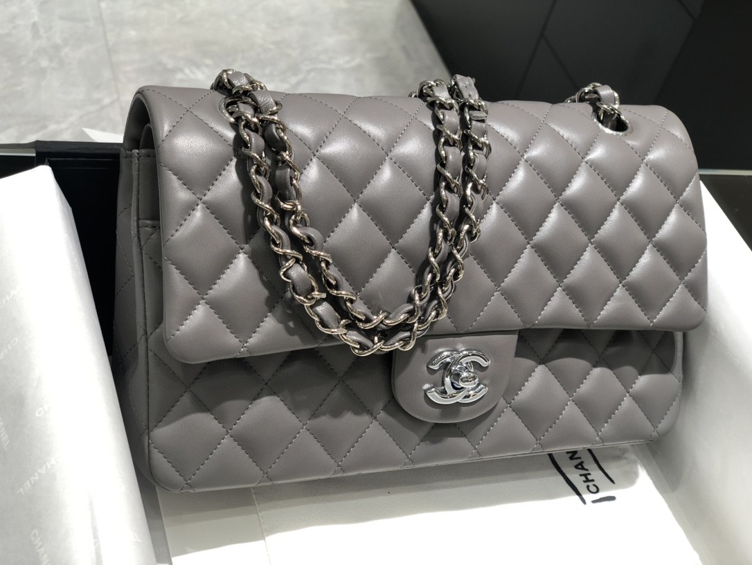 香奈儿 真品级 Chanel  Cf中号  经典系列 原厂进口小羊皮 全钢五金 15.5*25.5*6.5cm