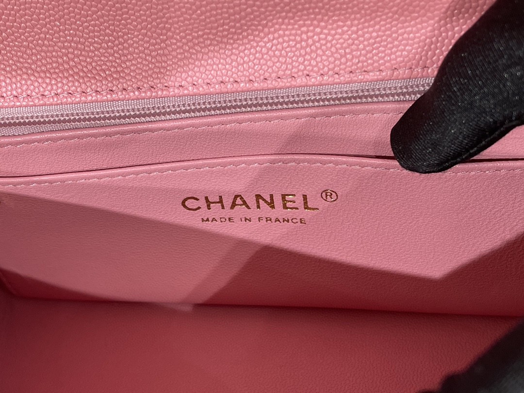Chanel  ｛真品级｝ CF大mini 每个女孩都是粉色控 青春活力十足的桃粉色每天都是甜甜哒