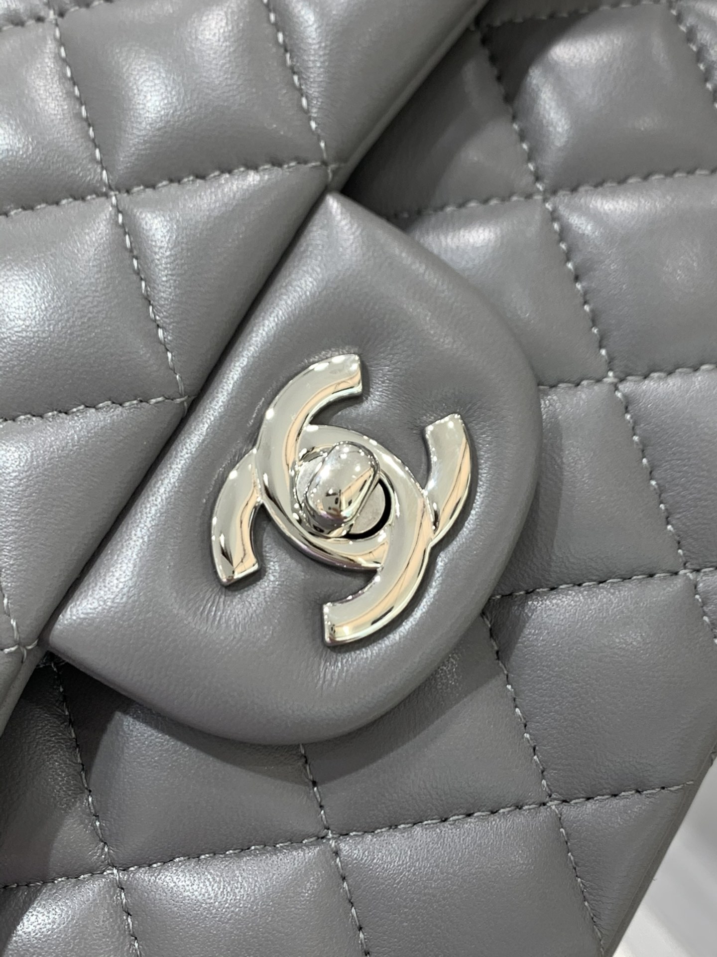 现货 【真品级】Chanel CF 23  原厂bodin joyeux 羔羊皮  经典永远百搭