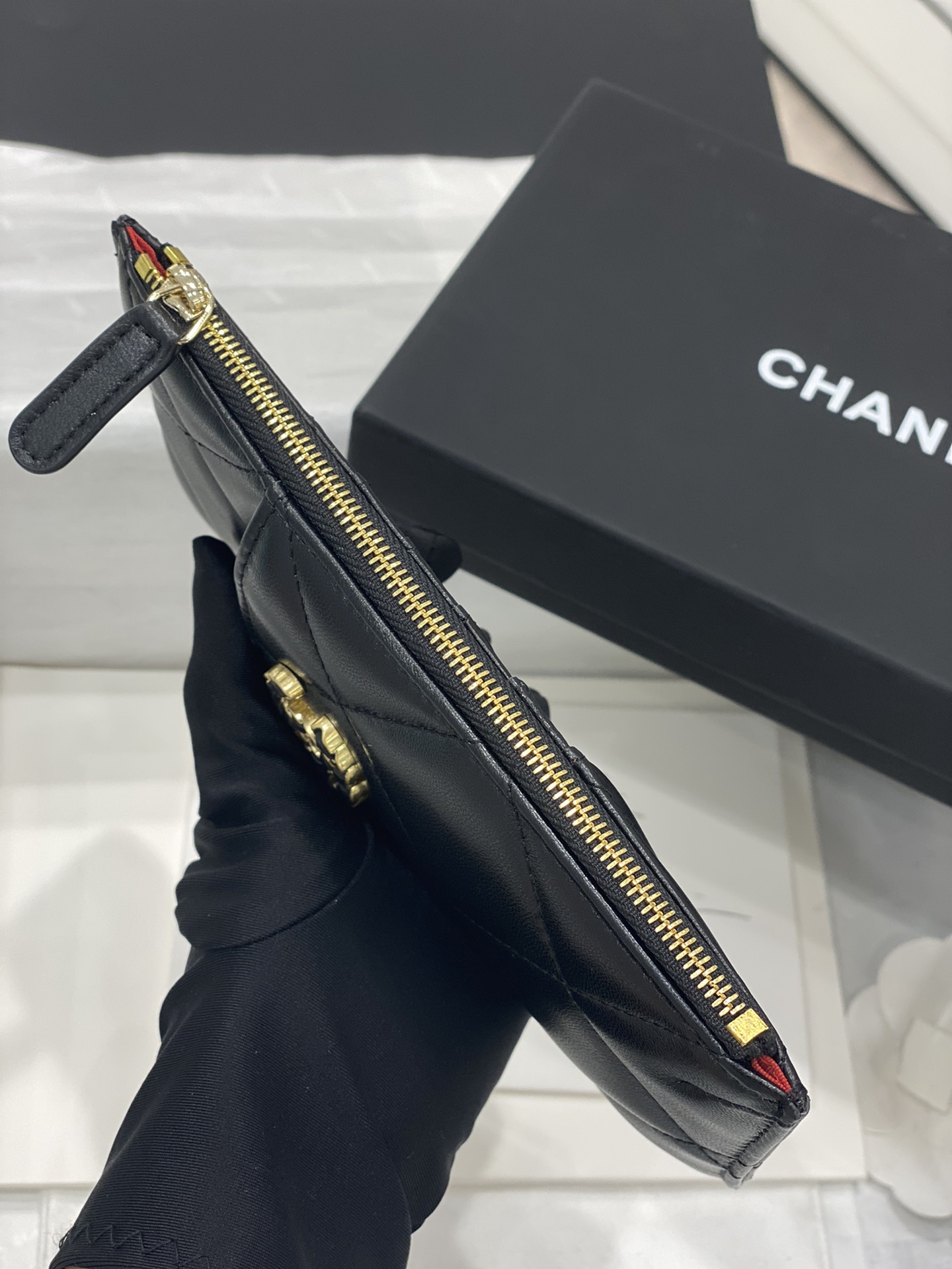爆款 Chanel CF 系列手机包 顶级皮料五金 全套包装！尺寸19.5*10*3颜色-克羊鎏金