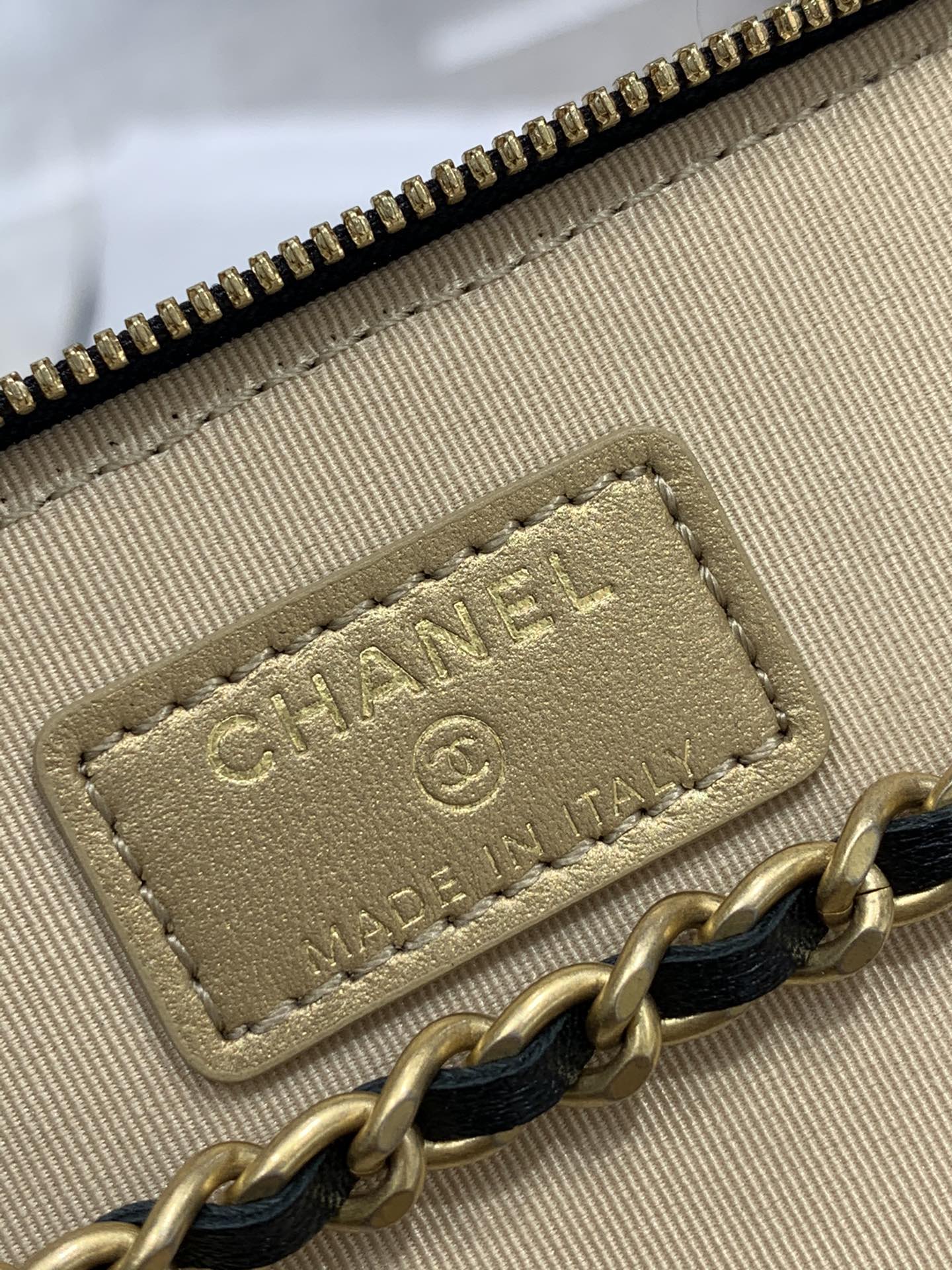 Chanel 神奇小金球大盒子包 小金球 可以随意调节长短 17*9.5*8