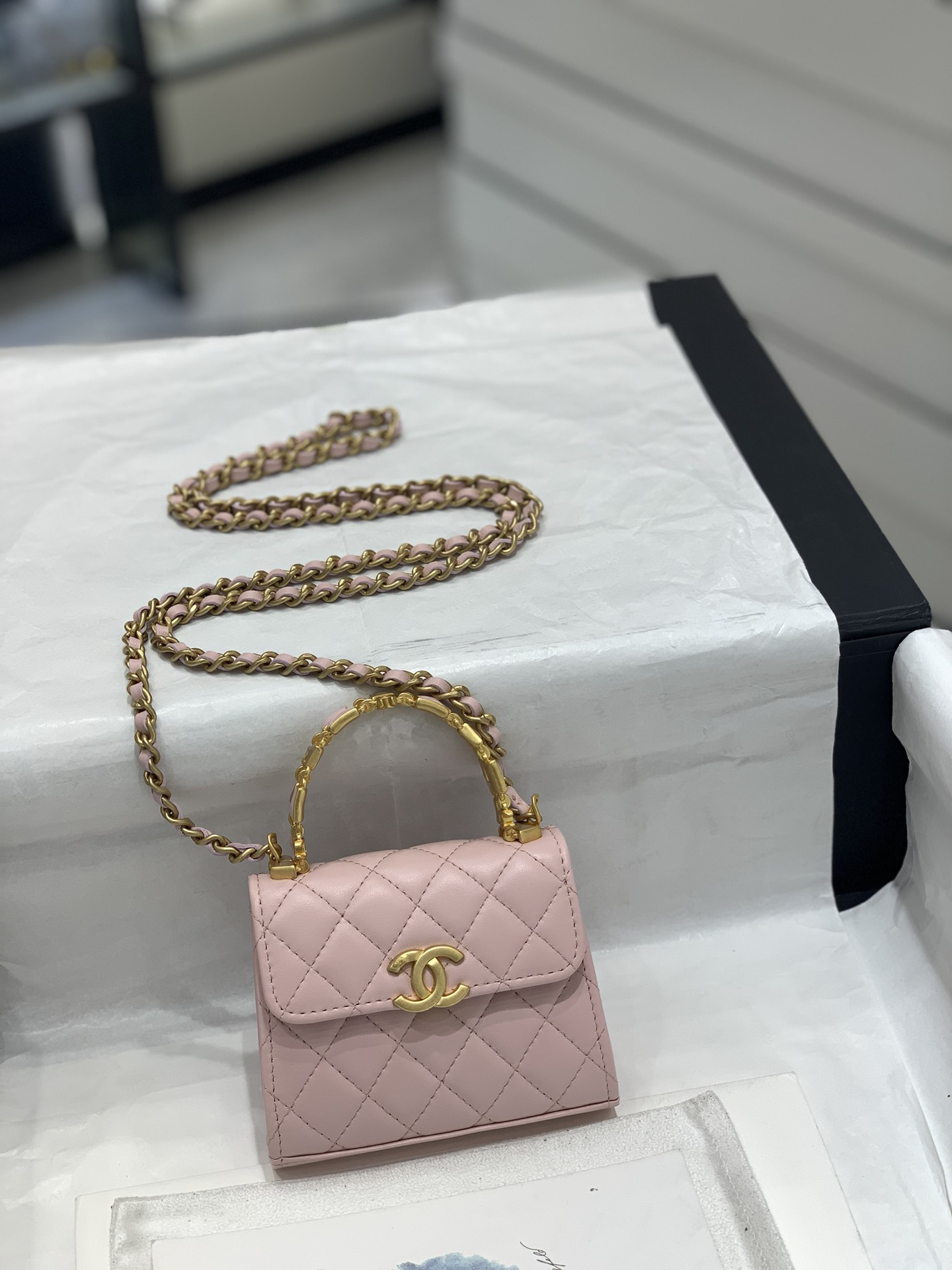 Túi Chanel Classic Mini Box Vanity Tín đồ hàng hiệu #39 Túi Chanel Classic Mini Box Vanity Tín đồ hàng hiệu